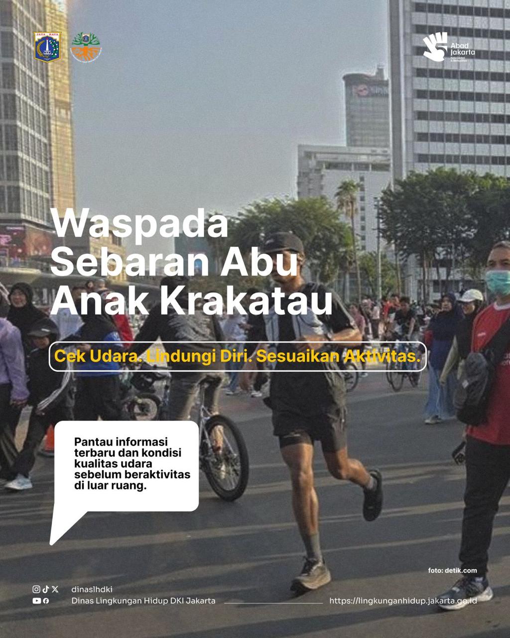 Informasi kualitas udara Jakarta 1